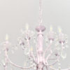 Iron chandelier with drops - Image 4